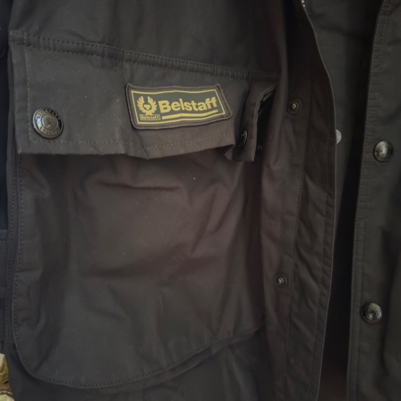 BELSTAFF Storm Master Coat In Black - Picture 7 of 11